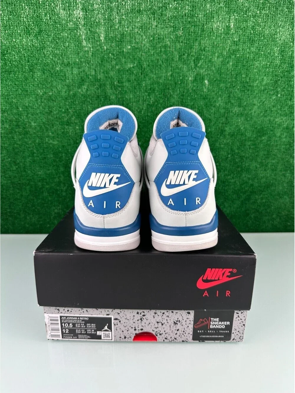 Size 10.5 - Air Jordan 4 Retro 2024 Military Blue (CLEAN!)